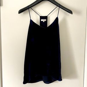 Tibi Velvet Camisole